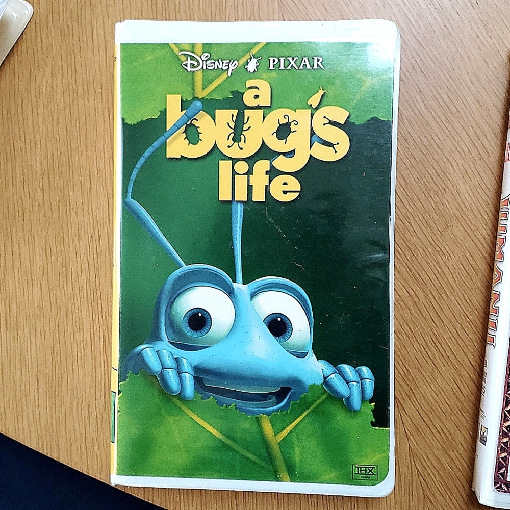 A Bugs Life Disney Home Video VHS